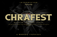 Chrafest - A Modern Typeface