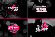 The 80's Action Badges, an Object Graphic by Tugcu Design Co. (Thumbnail 2 of 5)