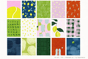 Tenniscore: 50 Whimsical Backgrounds, a Background Graphic by PaperJamLab (Thumbnail 6 of 17)