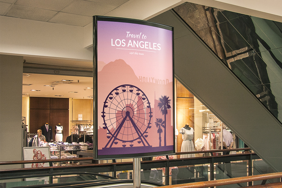 USA Cities Landscape Collection, an Illustration by Chuhastock (Photo 4 of 13)