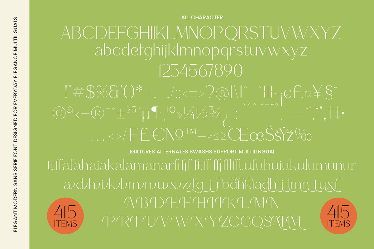 Selario Elegant Modern Sans Serif, a Sans Serif Font by timelesstype.co (Photo 14 of 15)