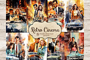 Retro Cinema Junk Journal Pages, a Person Illustration by GlamArtZhanna (Thumbnail 1 of 9)