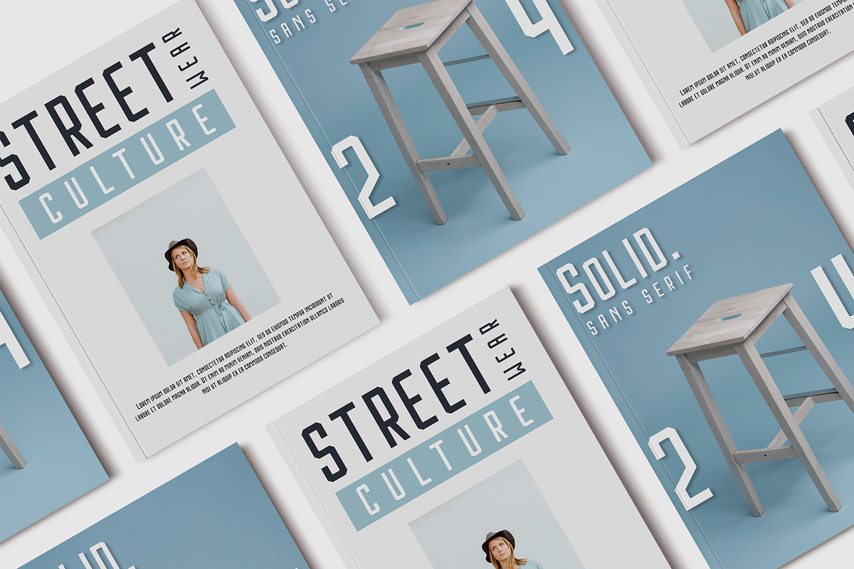 Houston Font Family, a Sans Serif Font by Craft Supply Co. (Photo 6 of 10)