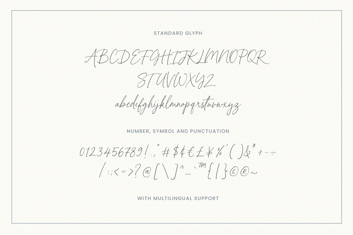 White Camellia Script Font, a Script Font by Seagulls Creative (Photo 11 of 12)