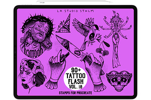 Tattoo Flash Vol. 18 - Stamp Set