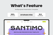 Brutalism Presentation PowerPoint, a Presentation Template by SquidPixey (Thumbnail 2 of 6)