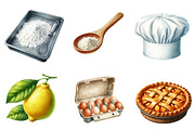Neutral Baking Clipart, an Illustration by CreationArt (Thumbnail 3 of 5)