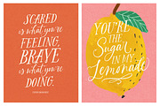 The Blooming Lovely Font Duo, a Script Font by Nicky Laatz (Thumbnail 19 of 28)