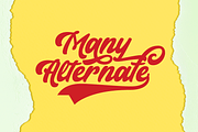 Hioganke, a Script Font by ahweproject (Thumbnail 8 of 9)