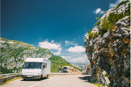 Verdon, France. Motorhome car on, a Transportation Photo by Our Amazing World