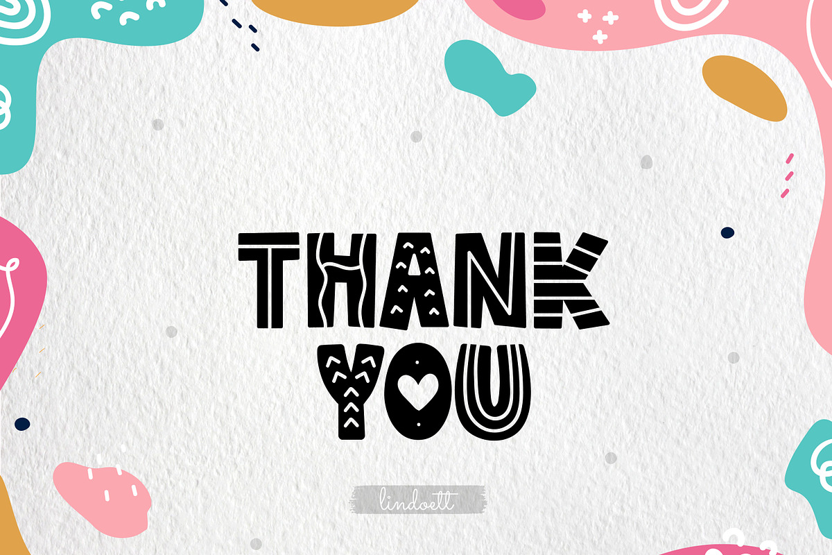 Cute Abstract Doodle Pattern Pack, a Pattern Graphic by lindoet23 (Photo 5 of 5)
