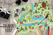 Camping map creator, an Animal Illustration by Lexi Claus (Thumbnail 11 of 11)