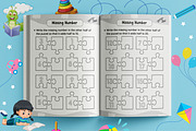 Kindergarten Math Activity Worksheet, a Print Template by Book2bees (Thumbnail 14 of 23)