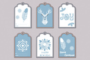Set of Christmas patterns + bonus, a Pattern Graphic by Dasha_D (Thumbnail 5 of 5)