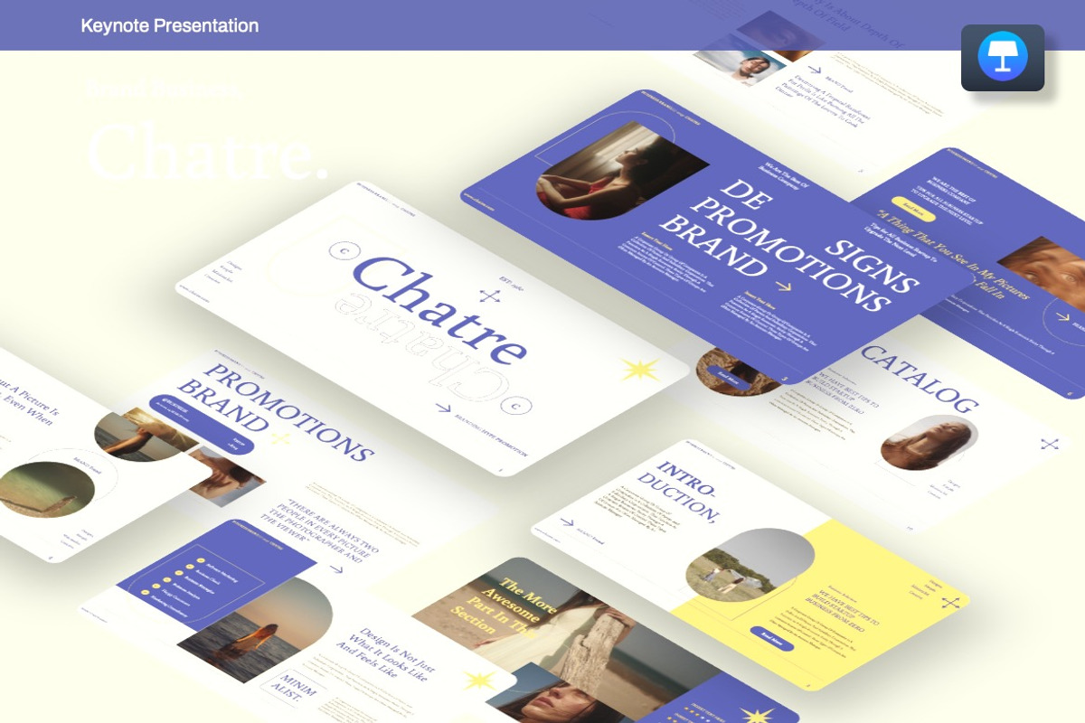 Chatre - Business Brand Keynote, a Presentation Template by Dhabee (Photo 1 of 7)