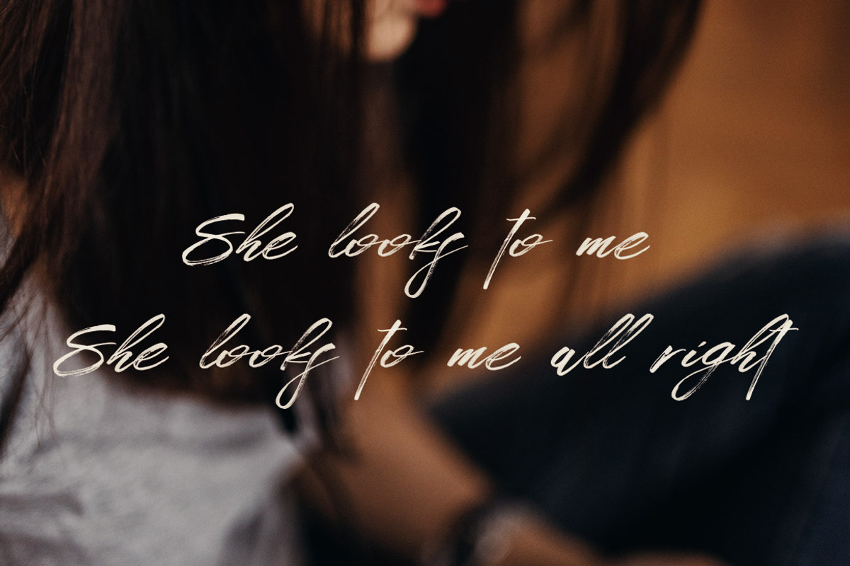 Rapstar Brush & SVG Font, a Script Font by Cruzine (Photo 13 of 13)