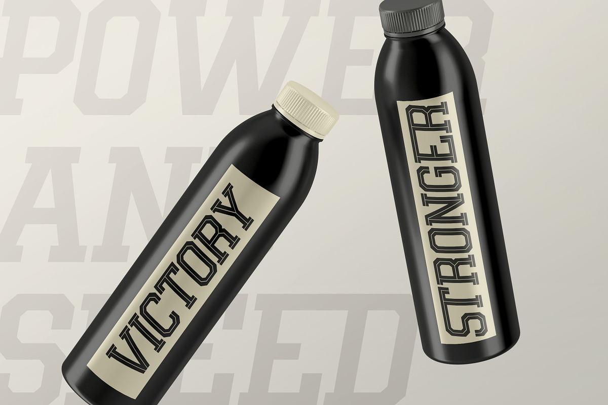 Reztor - Modern Sport Display Font, a Sans Serif Font by Flawless And Co (Photo 6 of 10)