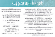 Submarine Beach, a Font by Brittney Murphy Design (Thumbnail 2 of 3)