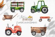 Watercolor Autumn Harvest, an Object Graphic by Ana-Sakuta (Thumbnail 14 of 17)