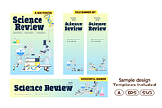 Science Character Vector Kit, a Healthcare Illustration by Puffin graphics (Thumbnail 4 of 6)