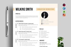 Professional Resume Template, a Resume Template by NorthPeak