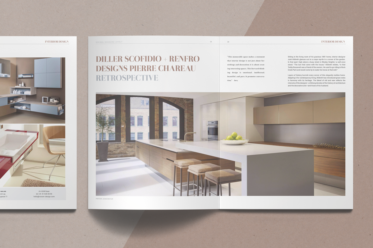 INTERIOR DESIGN Magazine, a Magazine Template by Boris Cupac (Photo 15 of 25)