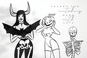 Halloween graphics, a Decorative Illustration by Anastasy_helter (Thumbnail 11 of 11)
