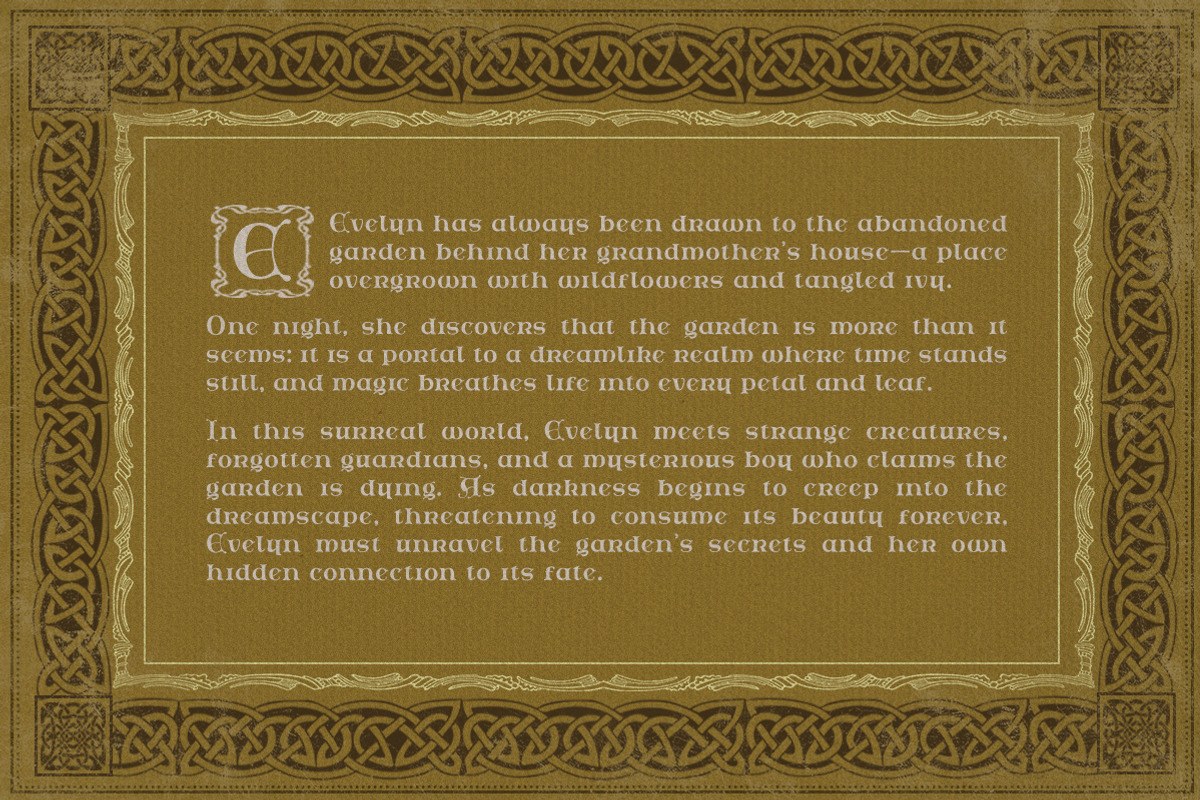 Celtoria Celtic Font Style, a Blackletter Font by Letterhend Studio (Photo 4 of 9)