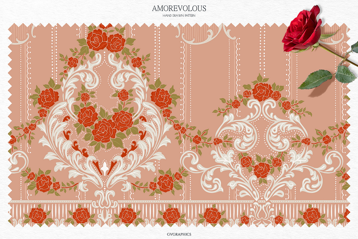 Victorian Style Ornate Pattern, a Pattern Graphic by GVGraphics (Photo 8 of 8)