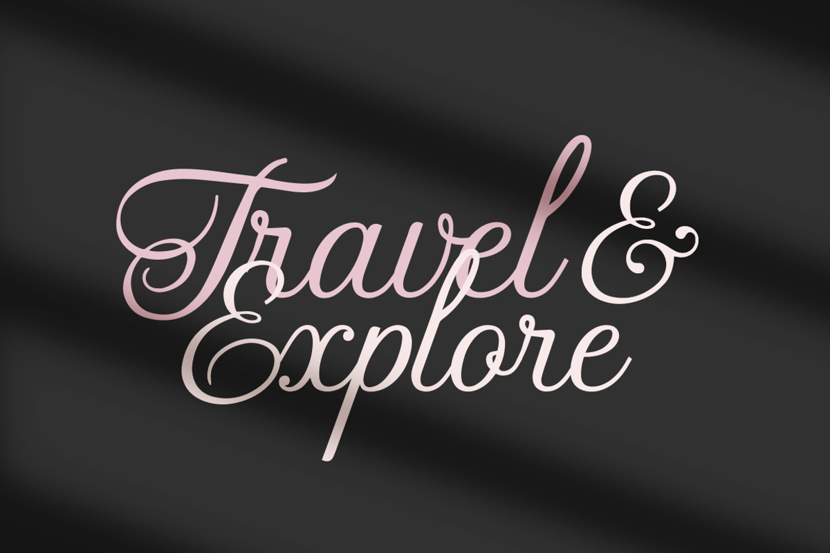 Just Hello Script Font preview 5