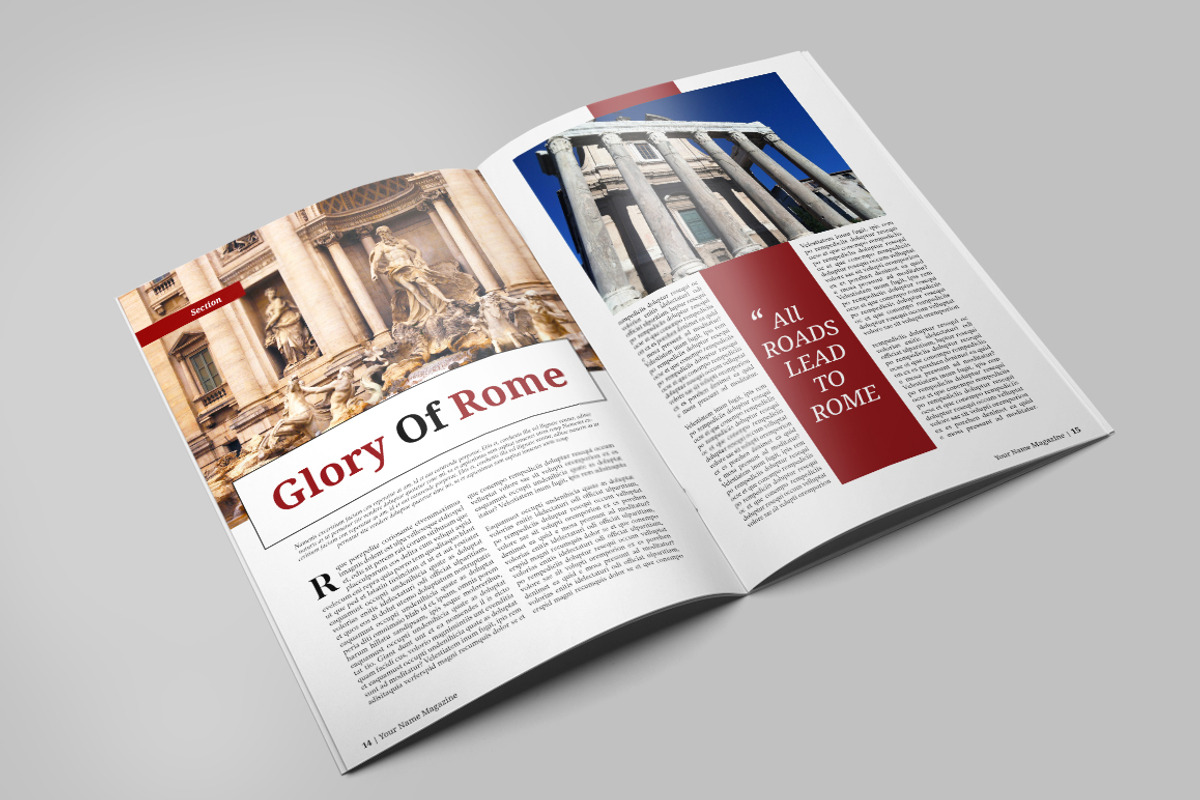 Airiza Magazine, a Magazine Template by Teweka Template (Photo 2 of 10)