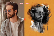 Soul Ink Mixed Media Portrait Action, an Action Add-On by MRI STUDIO (Thumbnail 9 of 18)