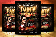Party Nights, a Flyer Template by aigenart (Thumbnail 4 of 4)