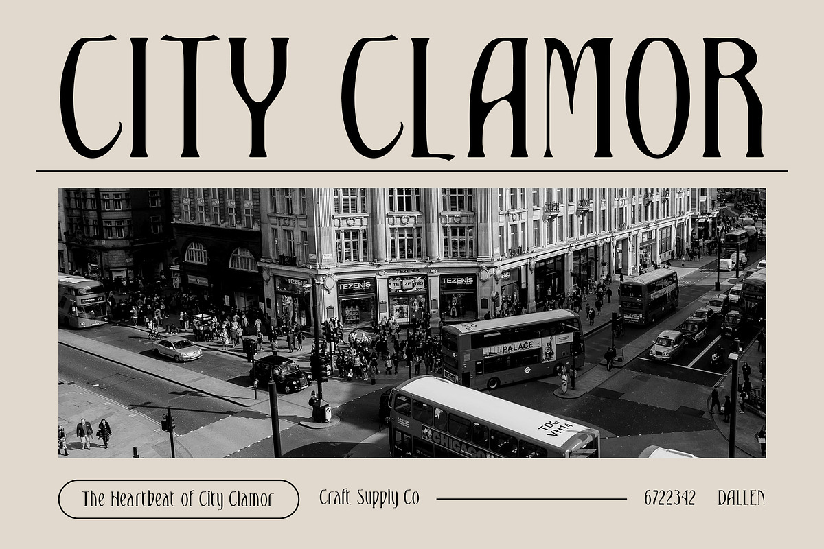 Dallen Drawn, a Serif Font by Craft Supply Co. (Photo 3 of 8)