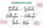 Symply handwritten font, a Script Font by TripleHely (Thumbnail 5 of 14)