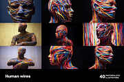 Human Wires. 40 images, a Technology Illustration by Handmadefont (Thumbnail 6 of 11)