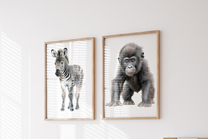 Frame Mockup Bundle In Home Interior