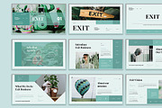 Exit - Power Point & Google Slide, a Presentation Template by Raseuki (Thumbnail 2 of 5)
