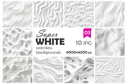 WHITE backgrounds 3d seamless set 03, a Background Graphic by Slanapotam (Thumbnail 2 of 2)