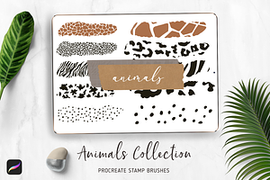 Procreate Animal Pattern Brushes