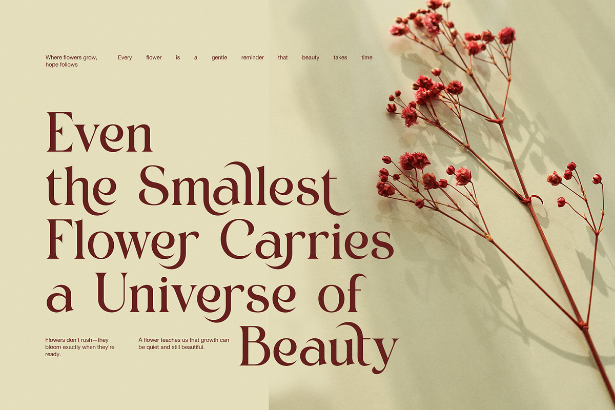 Lovika Elegant Fashion Serif Font, a Serif Font by Graphicxell (Photo 4 of 8)