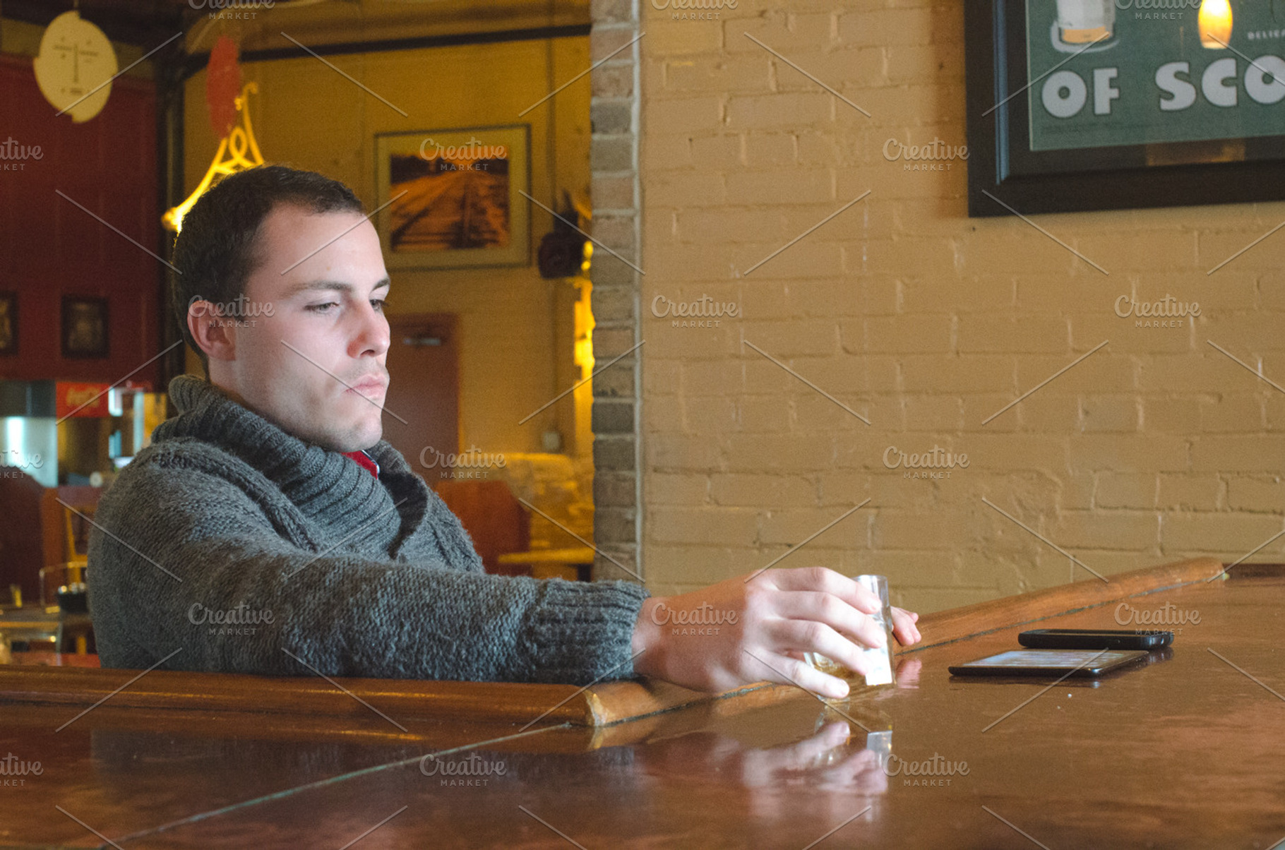 Business man drinking, a Business Photo by Androo Interactive
