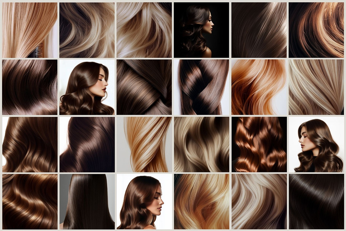300 Hair Stock Images Bundle, a Beauty & Fashion Photo by Instprofi | Studio Estimo (Photo 13 of 14)