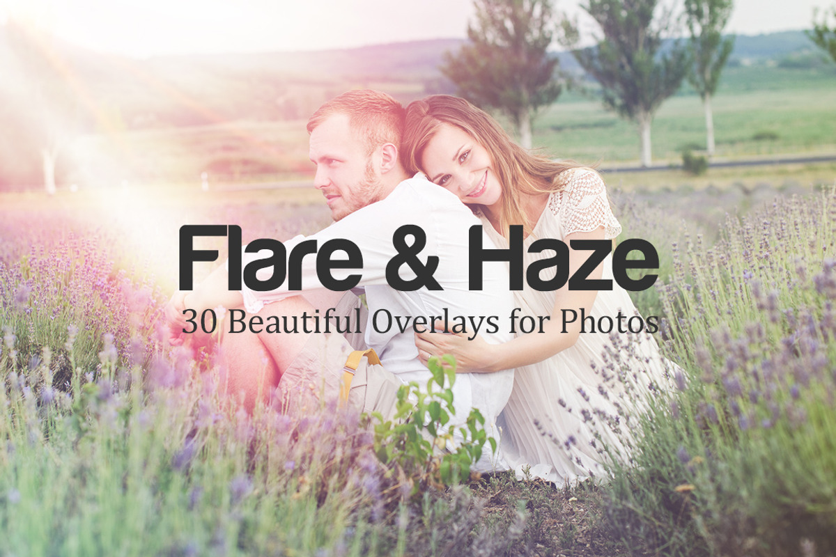 Flare & Haze: 30 Overlays for Photos preview 6
