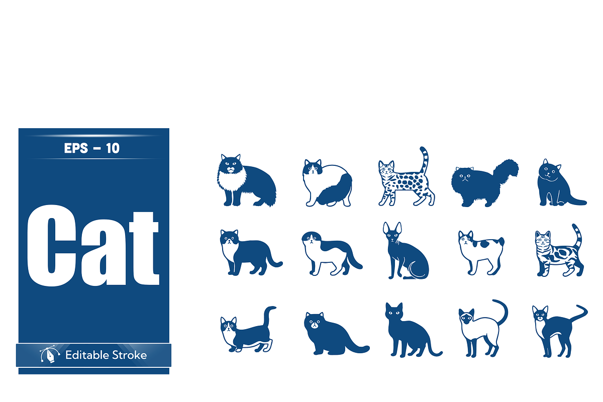 Adorable Pet Illustrations Pack, an Object Illustration by CarWrap design (Photo 1 of 5)