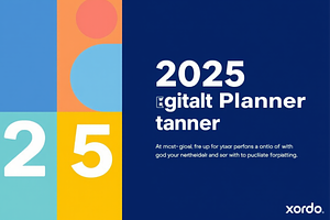 2025 Digital Planner Goodnotes Xodo