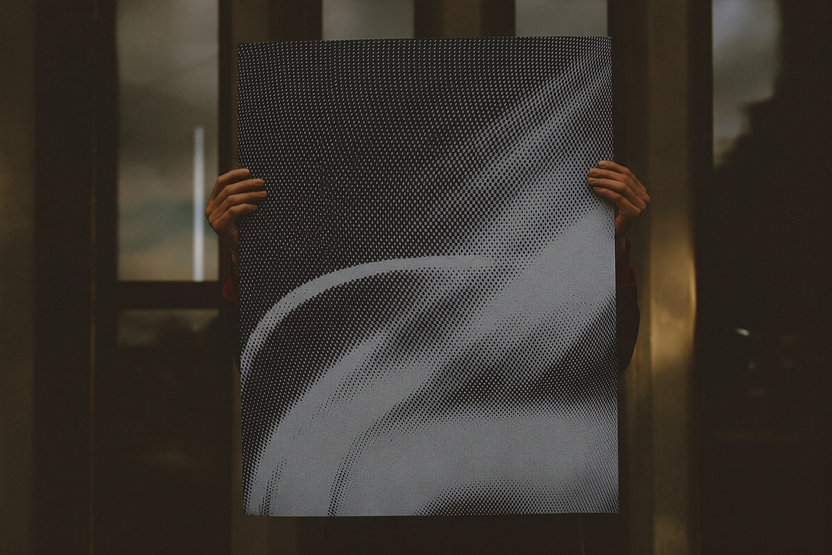 Abstract Halftone Wave Textures, a Texture Graphic by PopotLane (Photo 4 of 6)