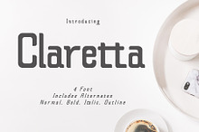 Claretta (Font Family)