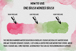 One Brush Wonder Watercolour