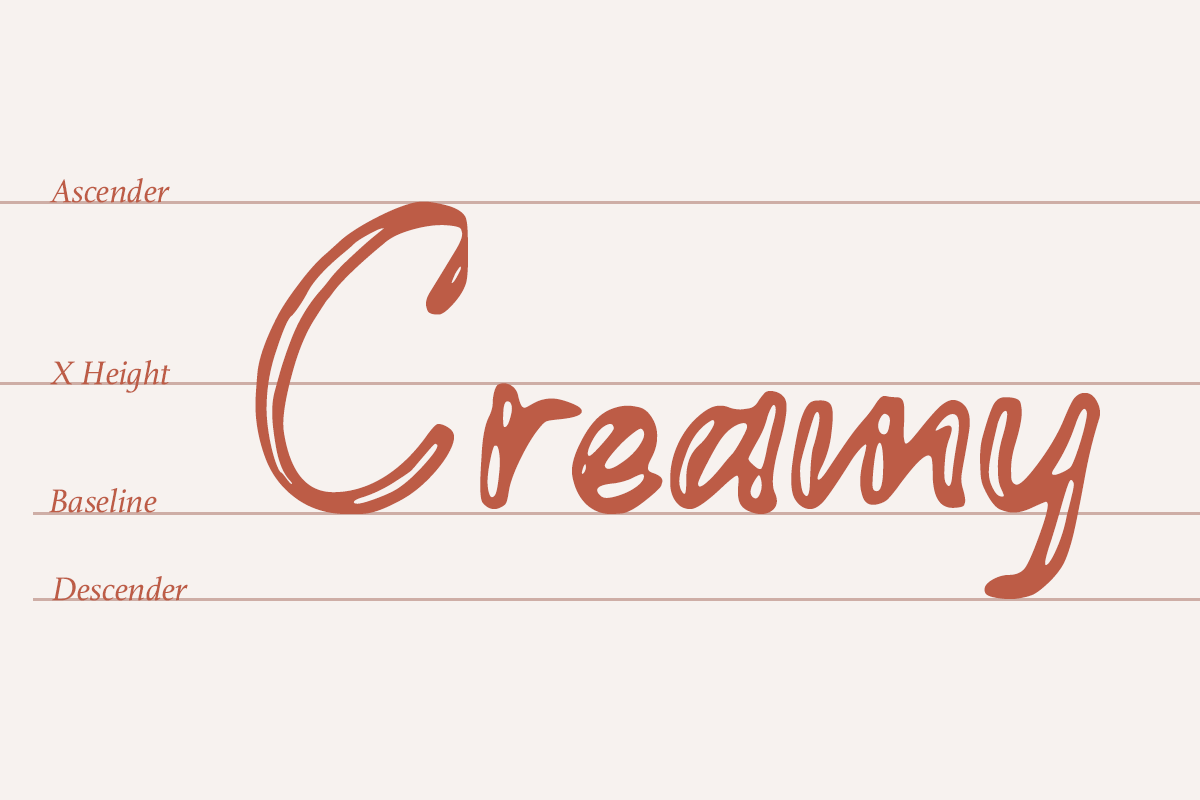 Paint Space - Cafe Handwritten Font, a Handwritten Font by Pandeka Studio (Photo 2 of 9)